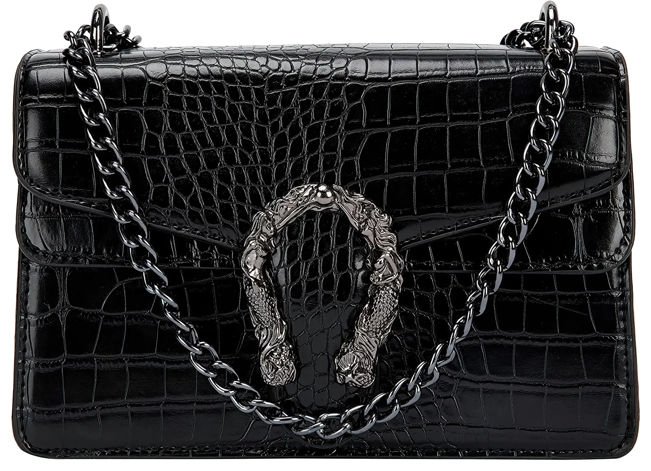 Aiqudou Trendy Chain Strap Shoulder Handbag